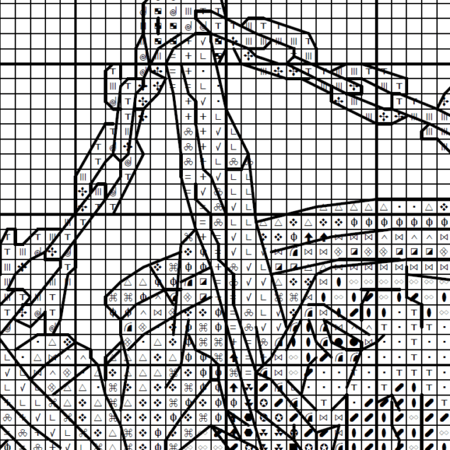 Banner of the Horde Cross stitch charts Banner of the Horde Cross stitch charts