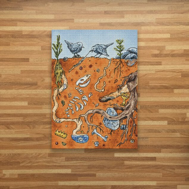 Journey to the Center of the Earth Half Cross Journey to the Center of the Earth Half Cross