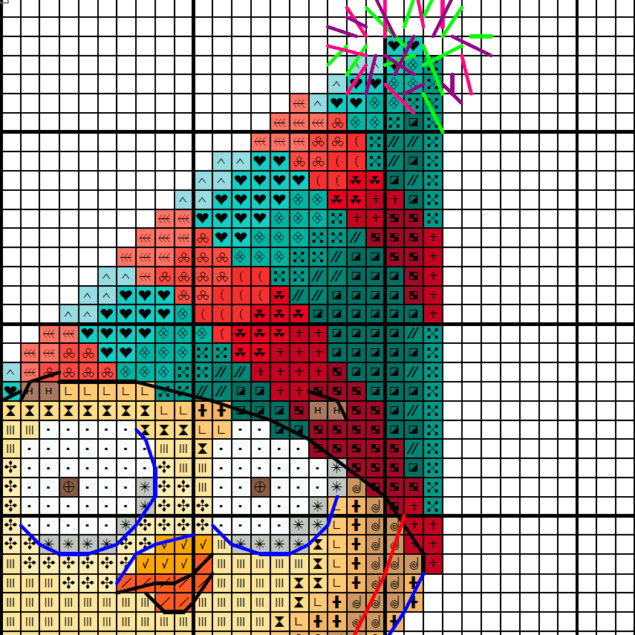 Schoolboy - Cross stitch charts Schoolboy - Cross stitch charts