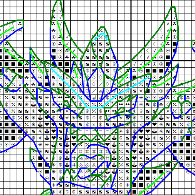 Diablo, Little Evil - Cross stitch charts Diablo, Little Evil - Cross stitch charts