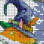 Fox mage - Cross stitch charts