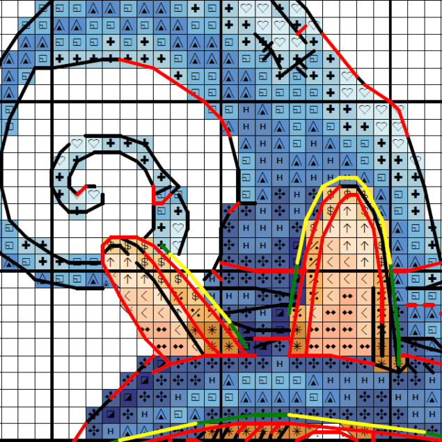 Halloween Bunny, Easter Bunny - Cross stitch charts Halloween Bunny, Easter Bunny - Cross stitch charts