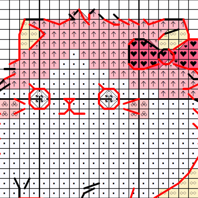 Girl Bananyaka Cat - Cross stitch charts Girl Bananyaka Cat - Cross stitch charts