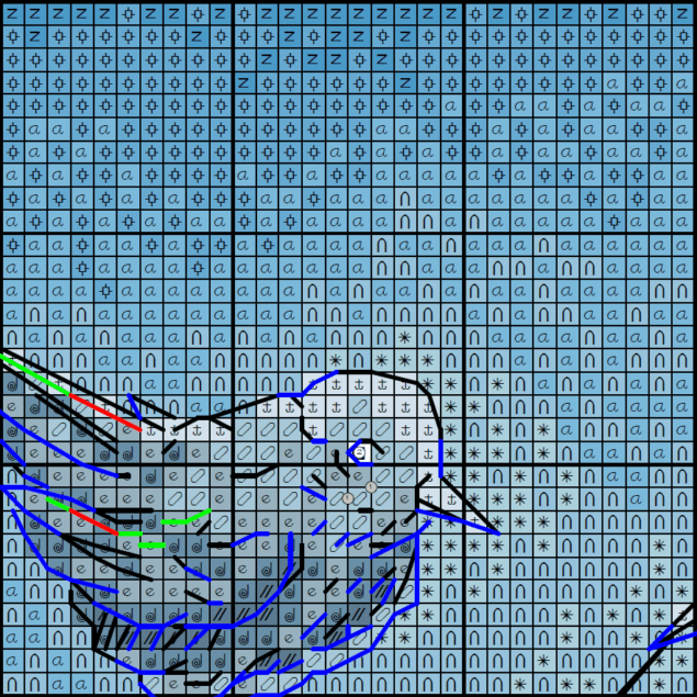 Journey to the Center of the Earth Full Cross - Cross stitch charts Journey to the Center of the Earth Full Cross - Cross stitch charts