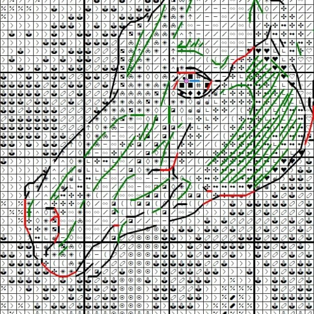 Akhal-Teke horse - Cross stitch charts Akhal-Teke horse - Cross stitch charts