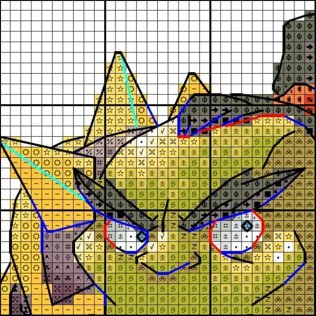 Thrall Earthbinder - Cross stitch charts Thrall Earthbinder - Cross stitch charts