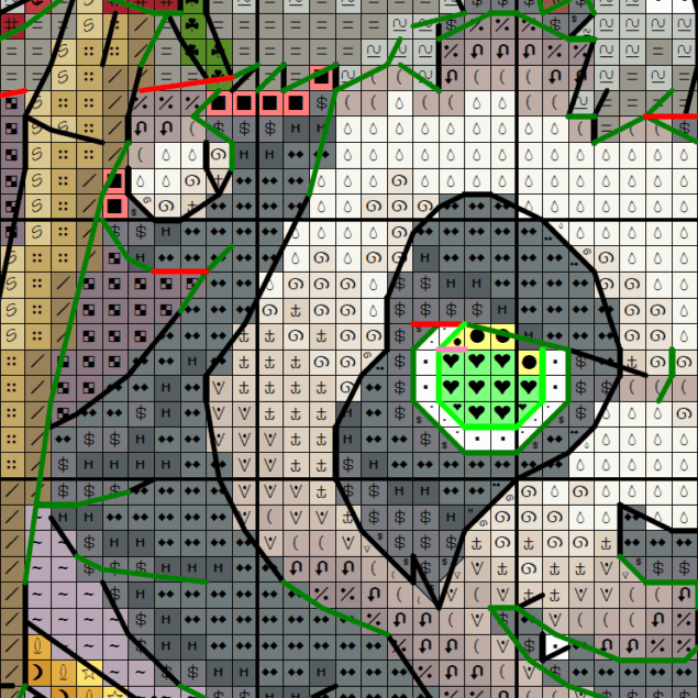 Chen Stormstout - Cross stitch charts Chen Stormstout - Cross stitch charts