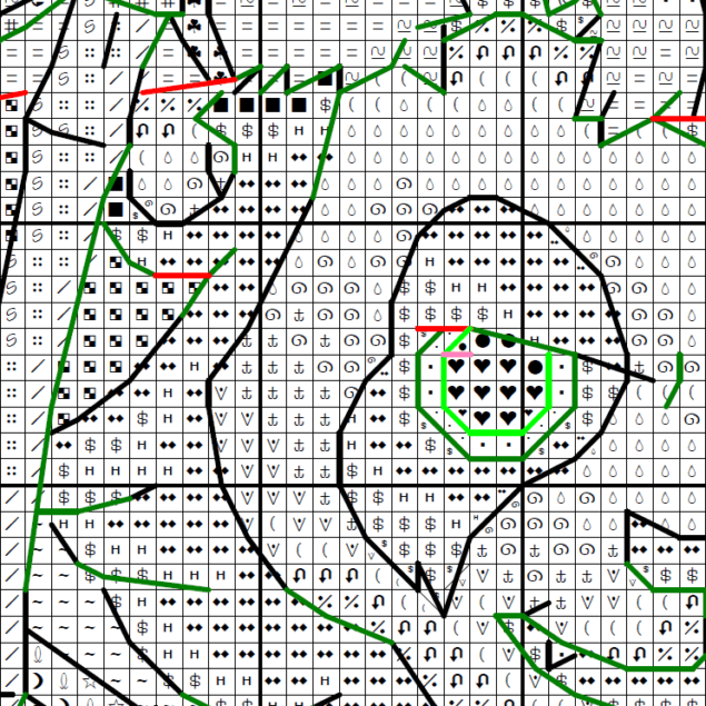 Chen Stormstout - Cross stitch charts Chen Stormstout - Cross stitch charts