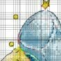 Star Whale, Moon & Stars - Cross stitch charts