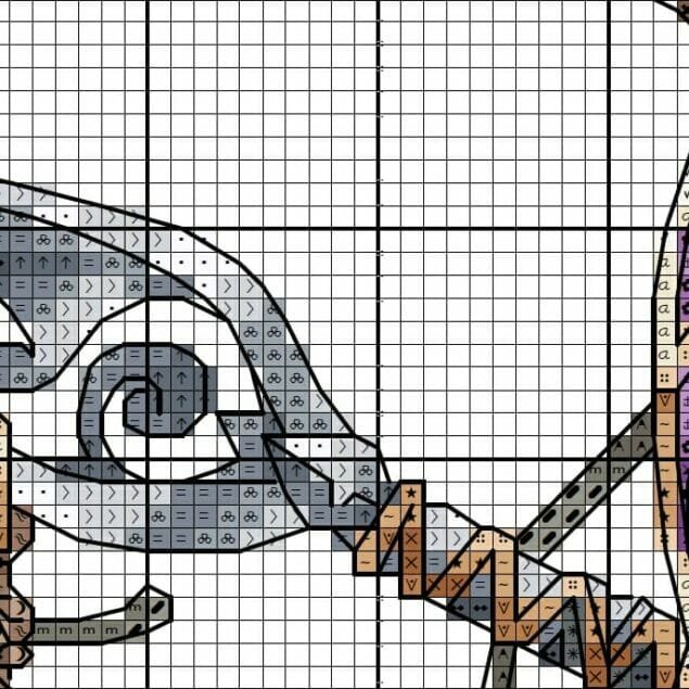 Troll Crest - Cross stitch charts Troll Crest - Cross stitch charts