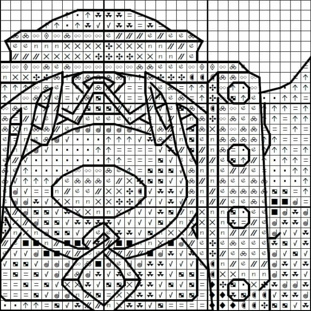 Dwarf Crest - Cross stitch charts Dwarf Crest - Cross stitch charts