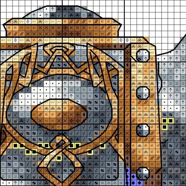 Dwarf Crest - Cross stitch charts Dwarf Crest - Cross stitch charts